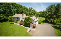 Colonial Home in Fairfield CT with attached two car garge